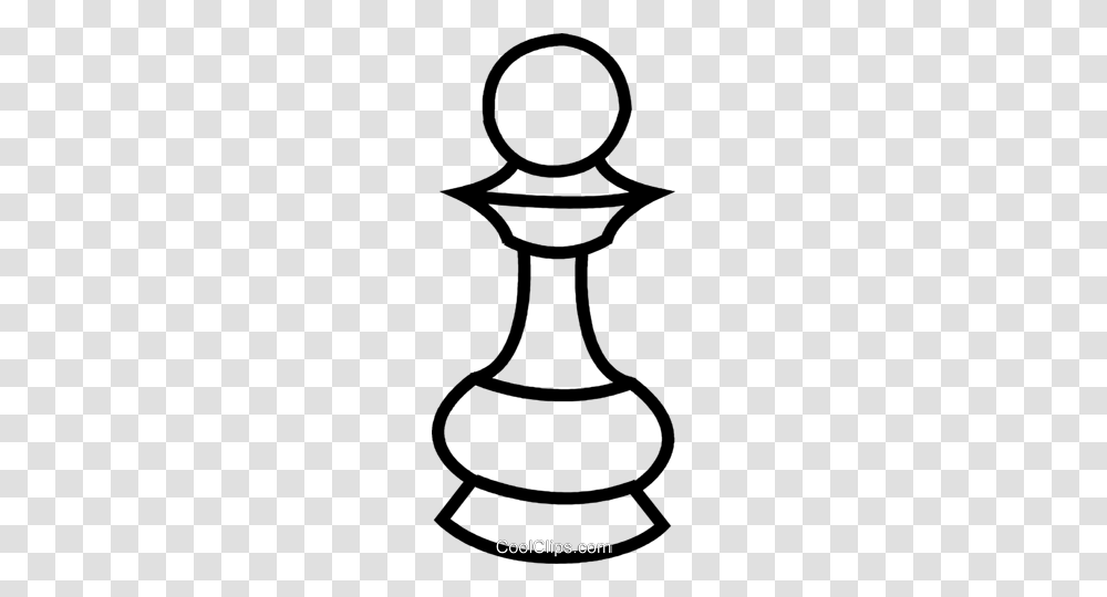 Pawn Chess Piece Royalty Free Vector Clip Art Illustration, Stencil, Silhouette Transparent Png