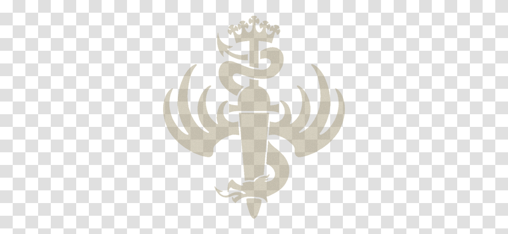 Pawn Community Dogma Gran Soren Symbol, Hook, Emblem, Cross, Stencil Transparent Png