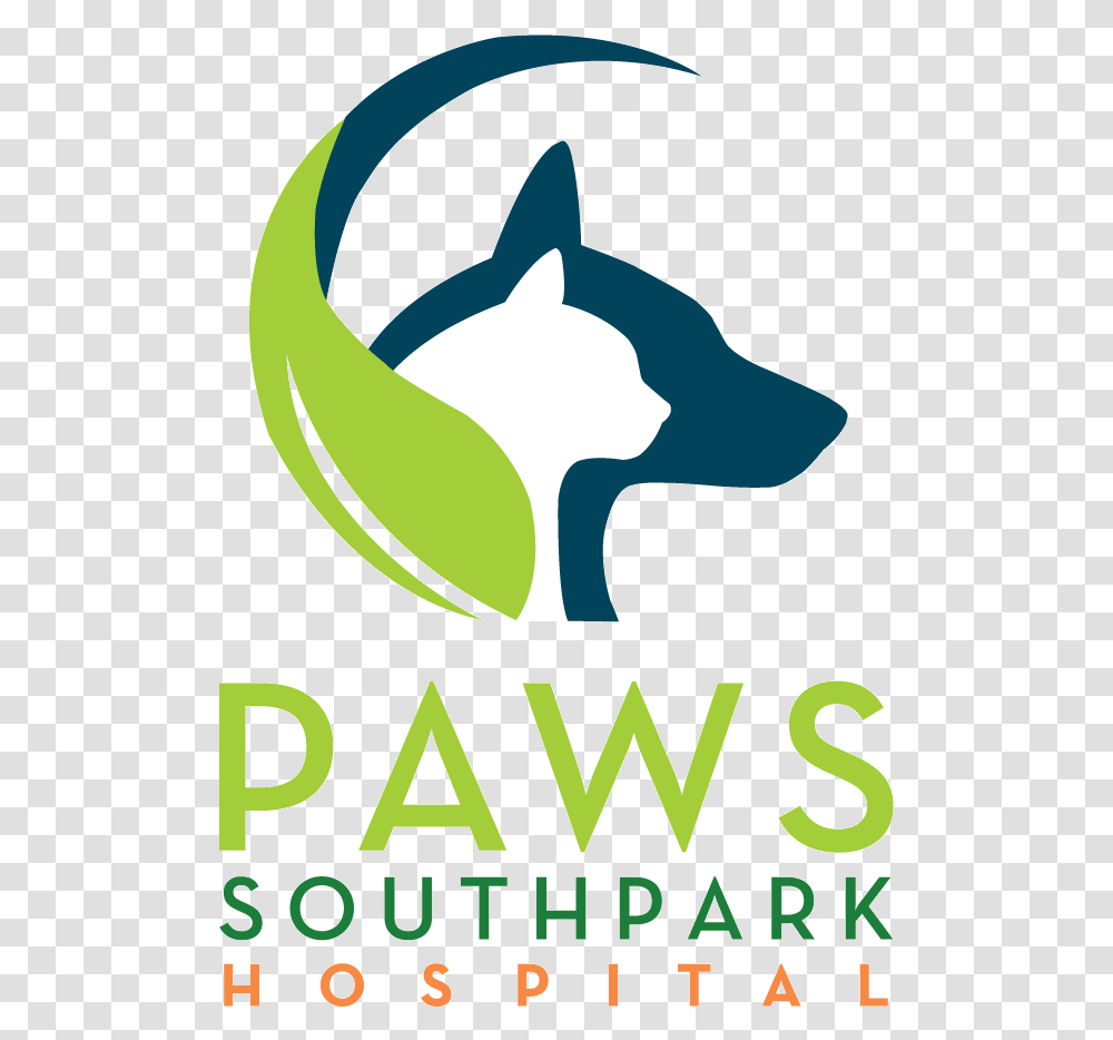Paws Southpark Animal Hospital Graphic Design, Poster, Advertisement, Logo Transparent Png