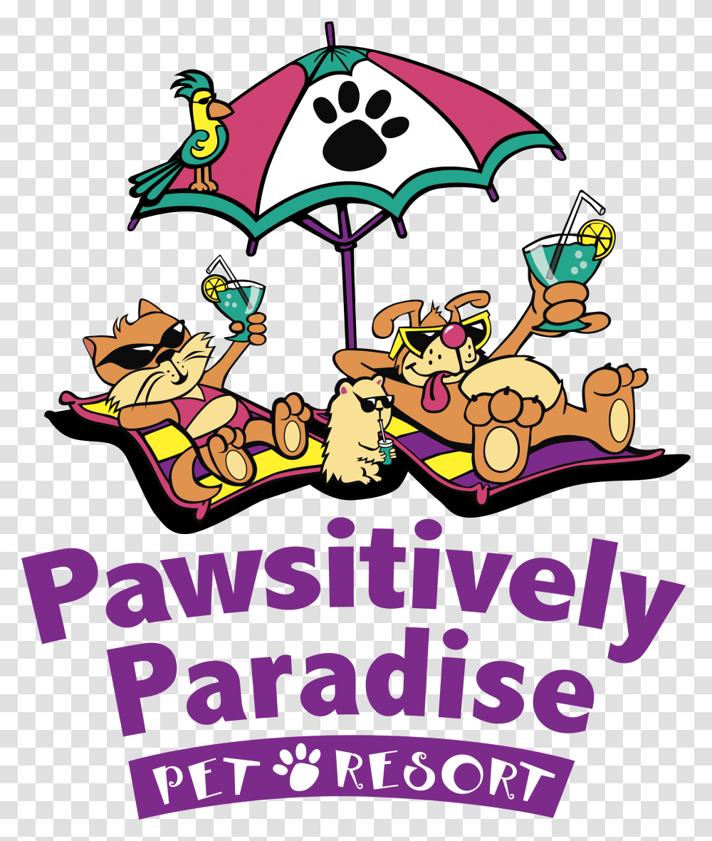 Pawsitively Paradise Pet Resort, Advertisement, Poster, Flyer, Paper Transparent Png