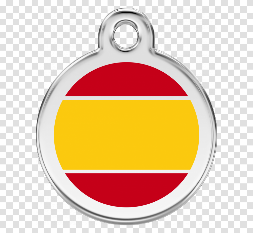 Pawz Spanish Flag Lge Pet Tag, Accessories, Accessory, Pendant Transparent Png
