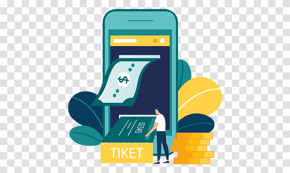 Pay Direct Money Transfer App Share Costs Ticket, Person, Human, Electronics, Phone Transparent Png