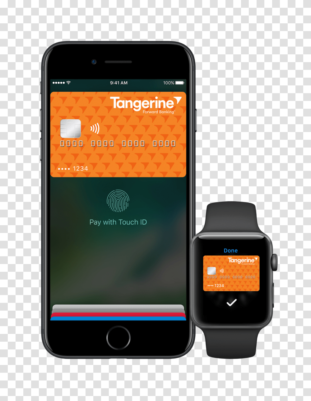Pay Easily With Apple Pay Tangerine, Mobile Phone, Electronics, Cell Phone, Iphone Transparent Png