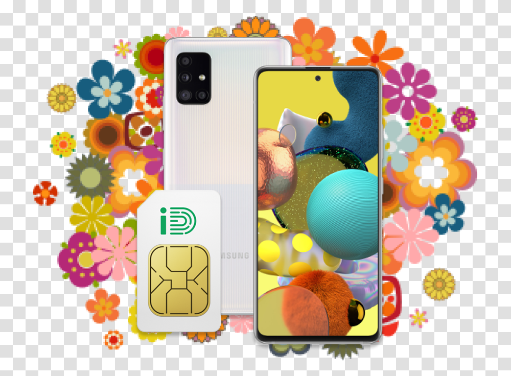 Pay Monthly Phone & Sim Offers Mobile Samsung A51, Text, Graphics, Art, Bird Transparent Png