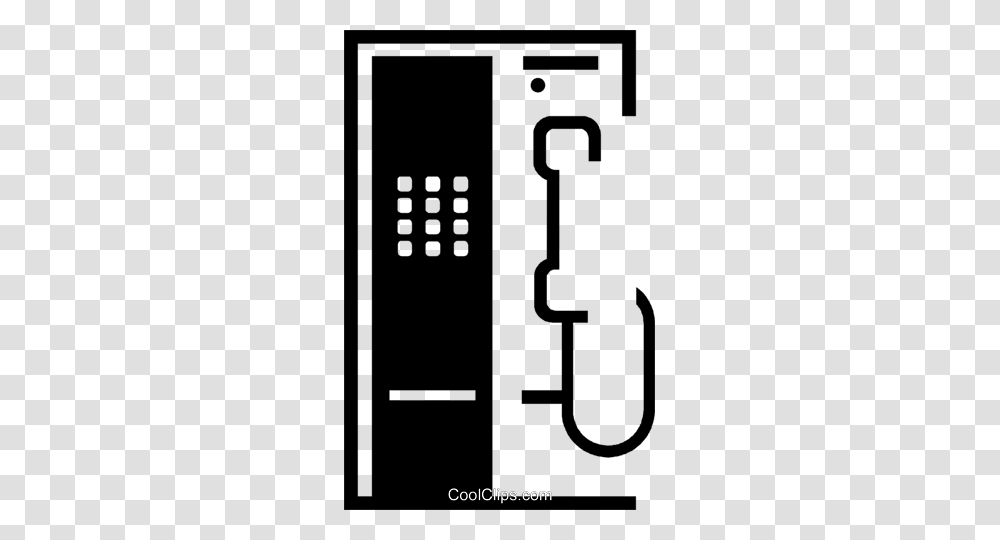 Pay Phone Royalty Free Vector Clip Art Illustration, Number, Electronics Transparent Png