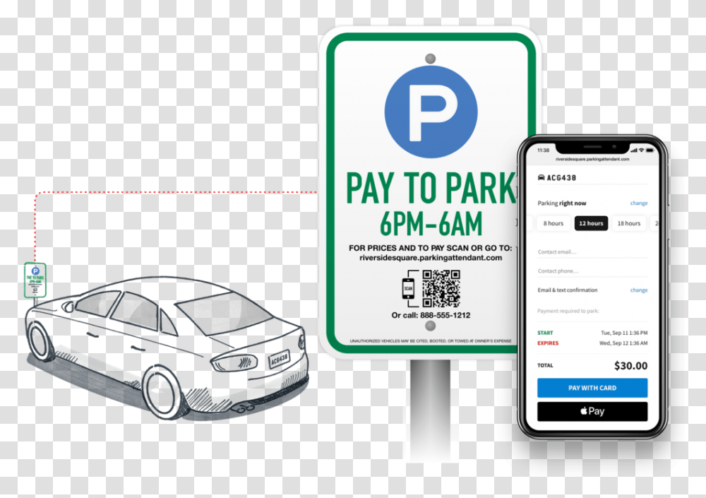 Pay To Park Header Iphone, Mobile Phone, Electronics, Car, Label Transparent Png