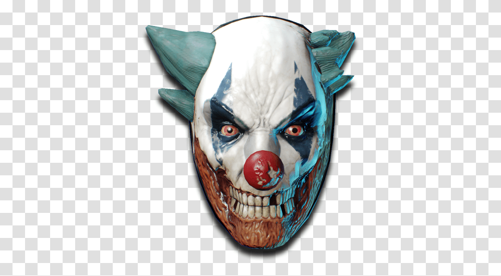 Payday 2 Community Clown Mask, Performer, Bird, Animal, Chicken Transparent Png