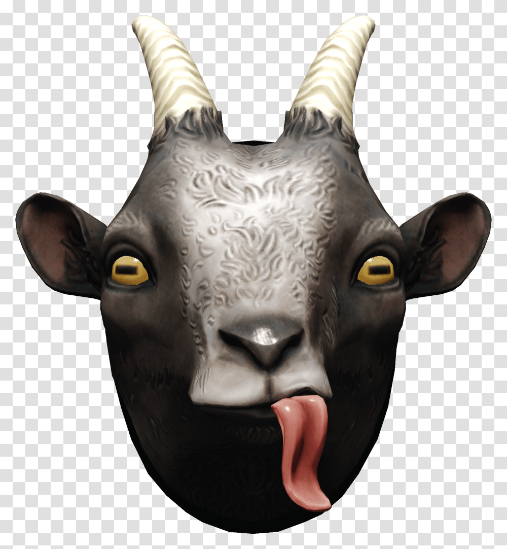 Payday 2 Goat Mask, Mammal, Animal, Horse, Cow Transparent Png