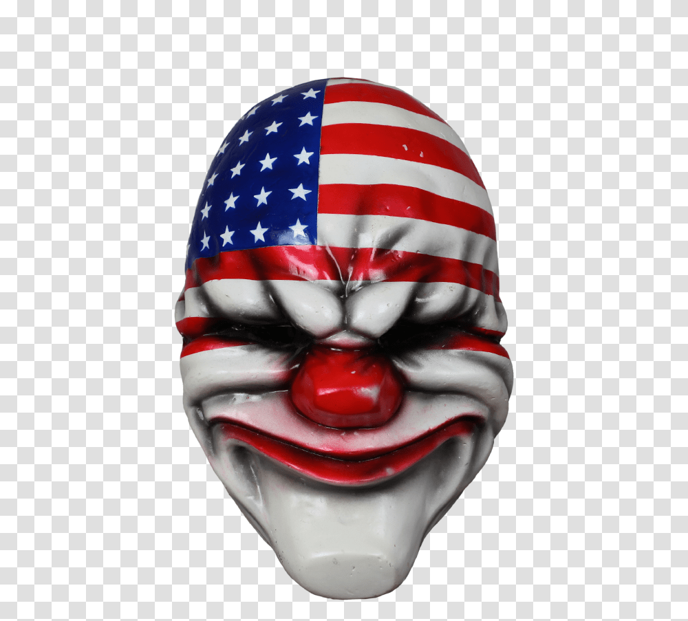 Payday 2 Mask Payday 2 Dallas, Flag, Performer, American Flag Transparent Png