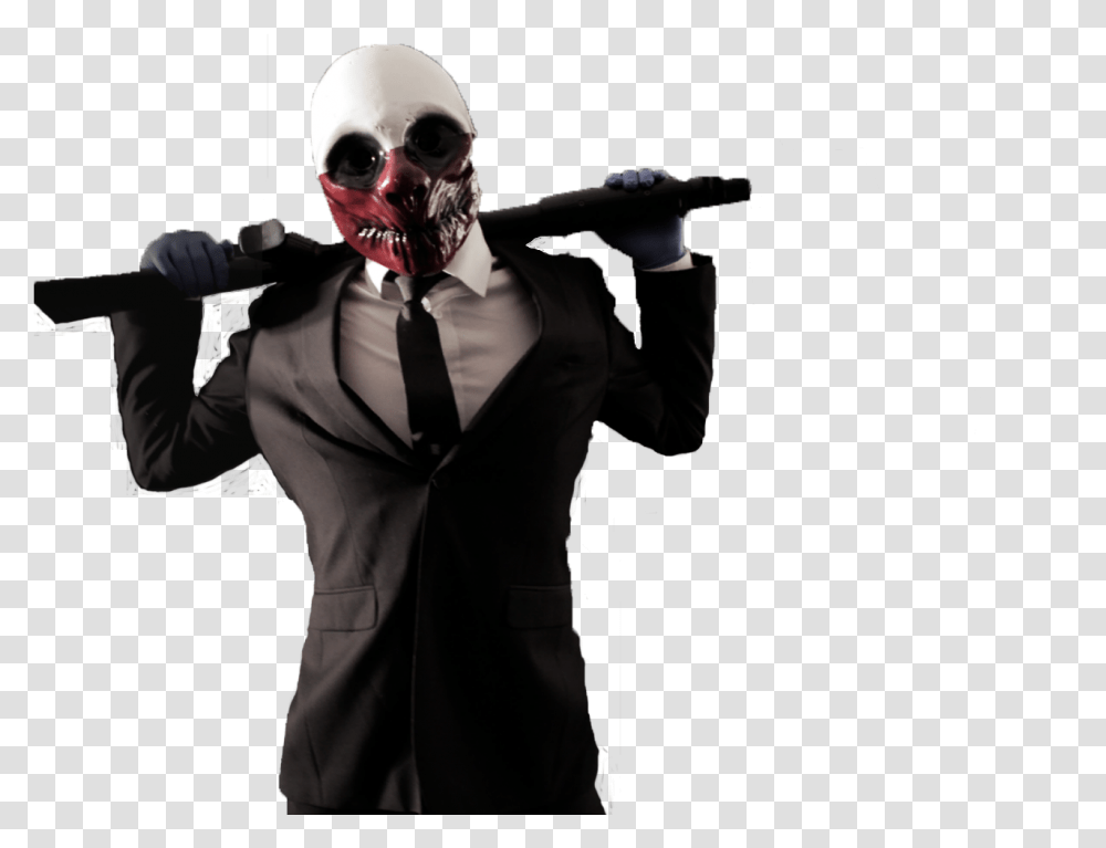 Payday 2 Wolf Payday 2, Sunglasses, Person, Microphone Transparent Png