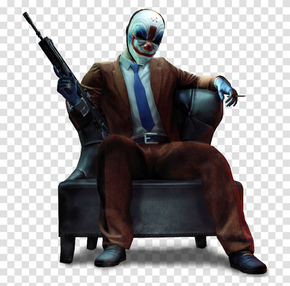 Payday Dragan, Furniture, Person, Couch, Chair Transparent Png