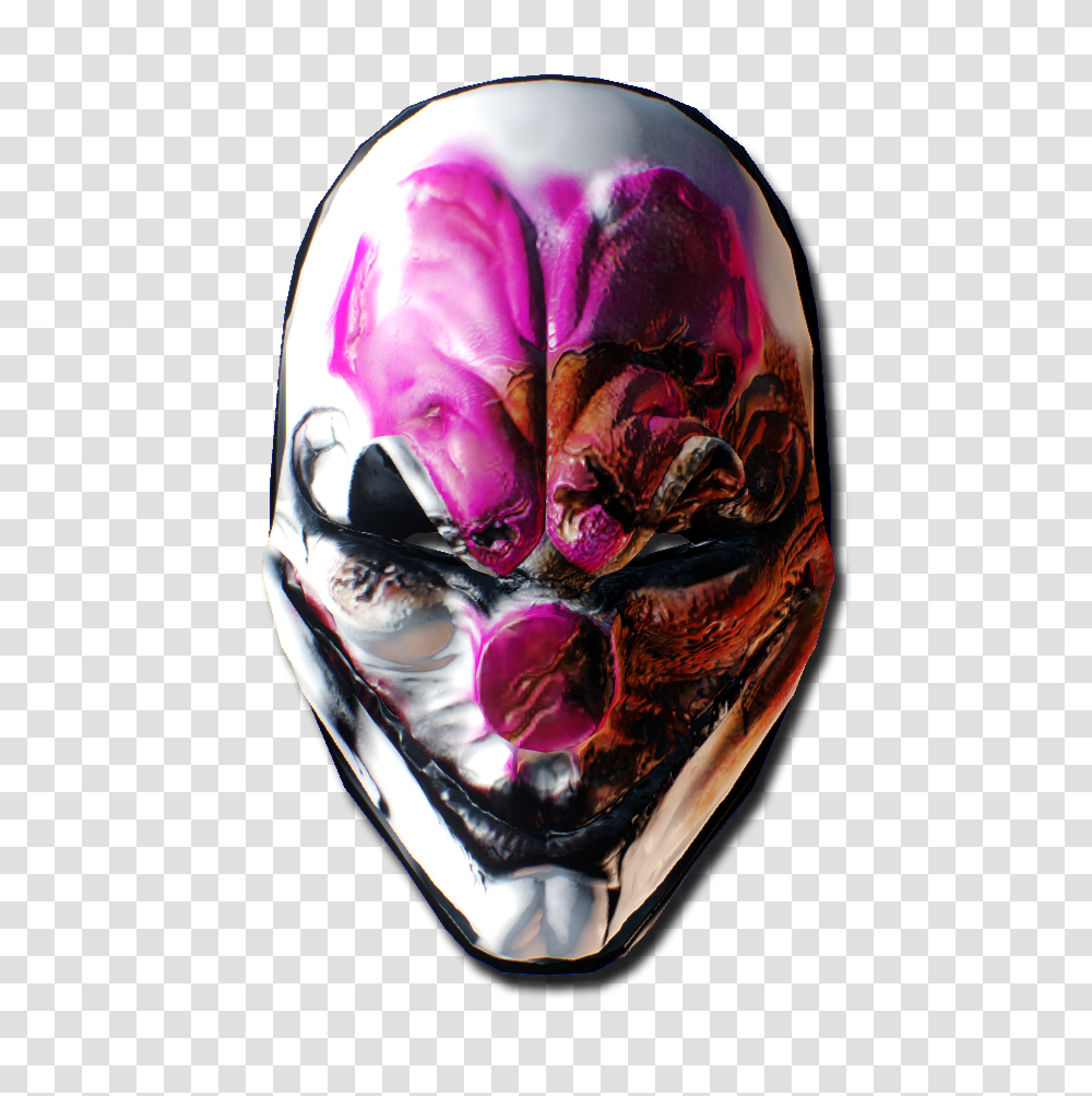 Payday Maski Image, Painting, Glass Transparent Png