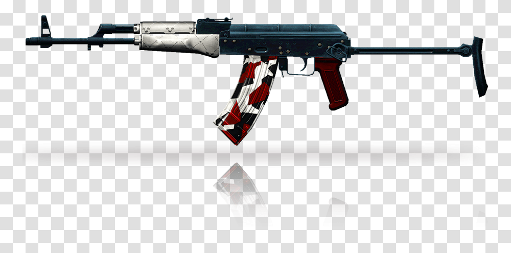 Payday Wolf Pack, Machine Gun, Weapon, Weaponry, Flag Transparent Png