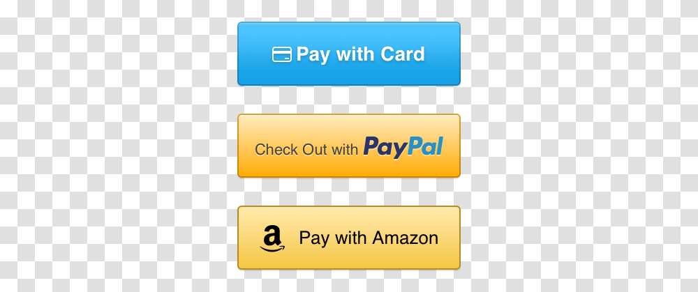 Payment Buttons Credit Debit Card Paypal Amazon Paypal Icon, Word, Number Transparent Png