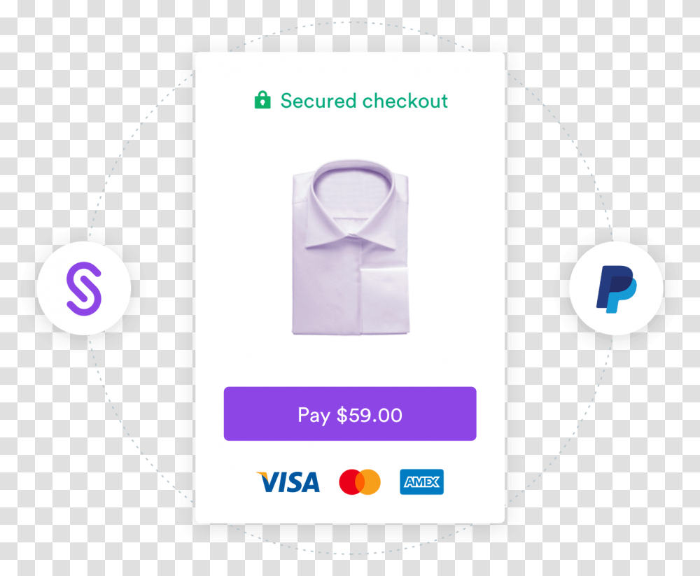 Payment Gateways And Checkout With Selz Selz Circle, Shirt, Clothing, Apparel, Mobile Phone Transparent Png