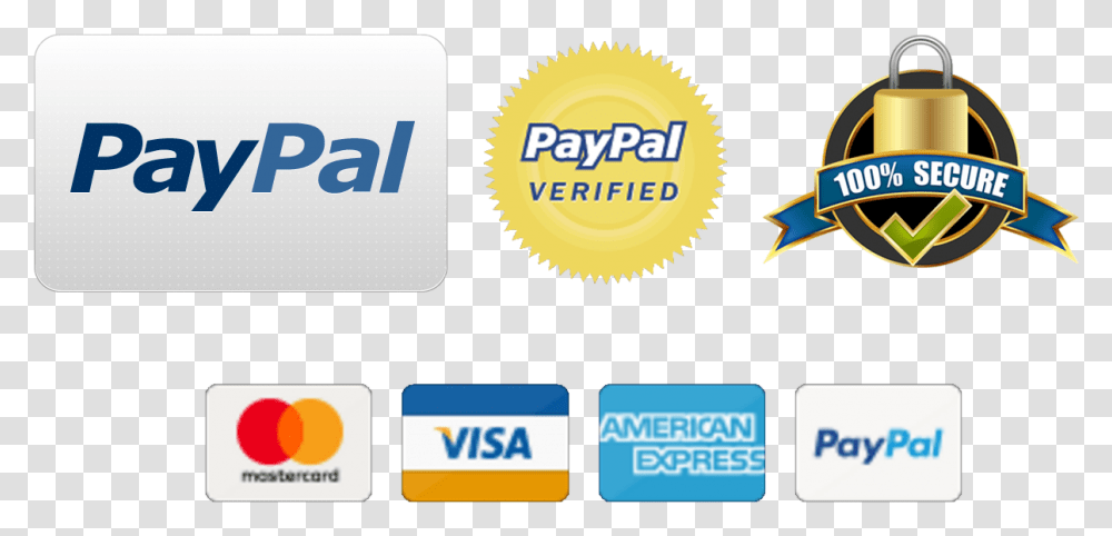 Payments Powered By Paypal, Label, Credit Card Transparent Png