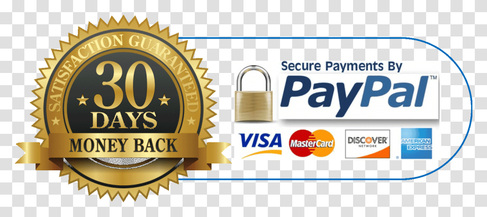 Paypal 30 Day Money Back Guarantee, Credit Card, Security Transparent Png
