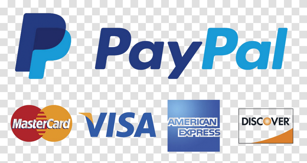Paypal And Credit Card Logos, Label, Word, Alphabet Transparent Png