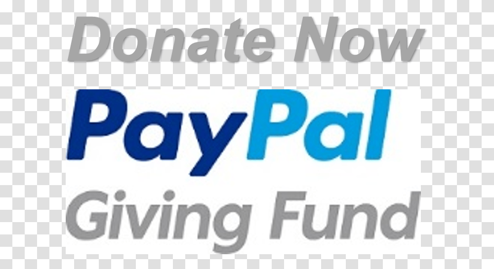 Paypal Giving Fund Non Profit Organisation Donation Paypal, Word, Logo Transparent Png
