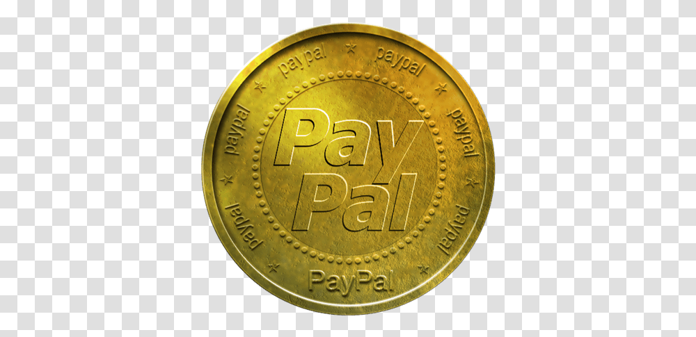 Paypal Gold Coin Icon Coin, Clock Tower, Architecture, Building, Money Transparent Png