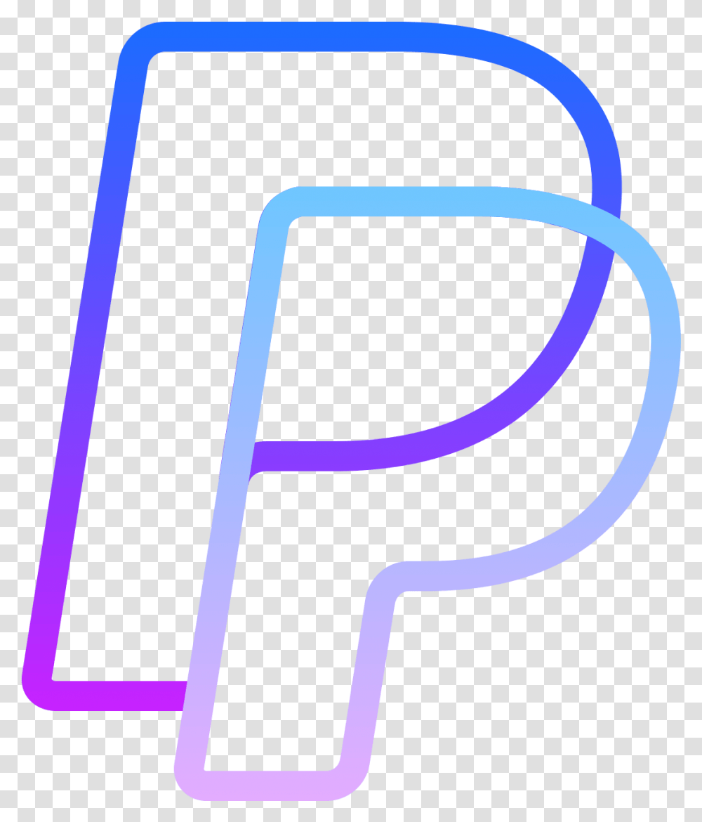 Paypal Icon, Label, Alphabet, Logo Transparent Png