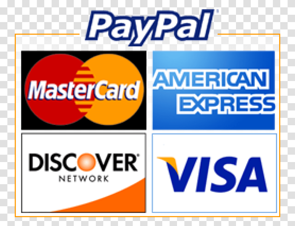 Paypal Image All Major Credit Cards Accepted Paypal, Label, Logo Transparent Png