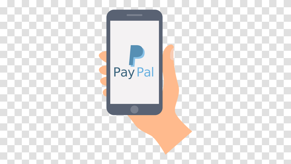 Paypal Payment Icon Of Flat Style Available In Svg Mobile Device, Phone, Electronics, Mobile Phone, Cell Phone Transparent Png