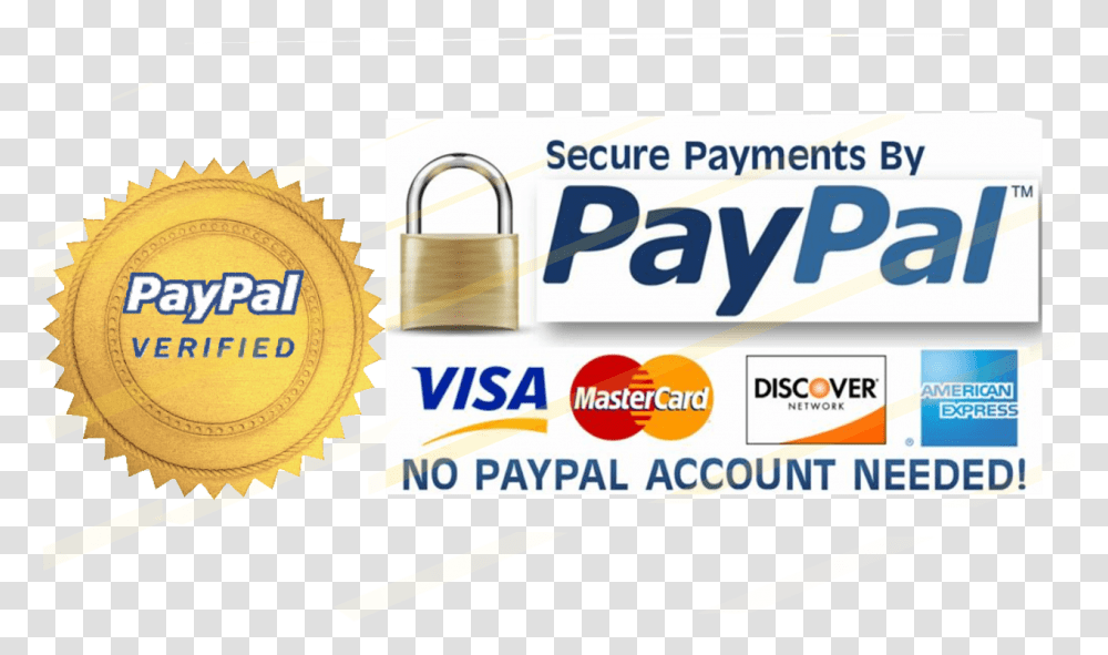 Paypal Verified Logo Paypal Verified Logo, Text, Security, Credit Card, Label Transparent Png