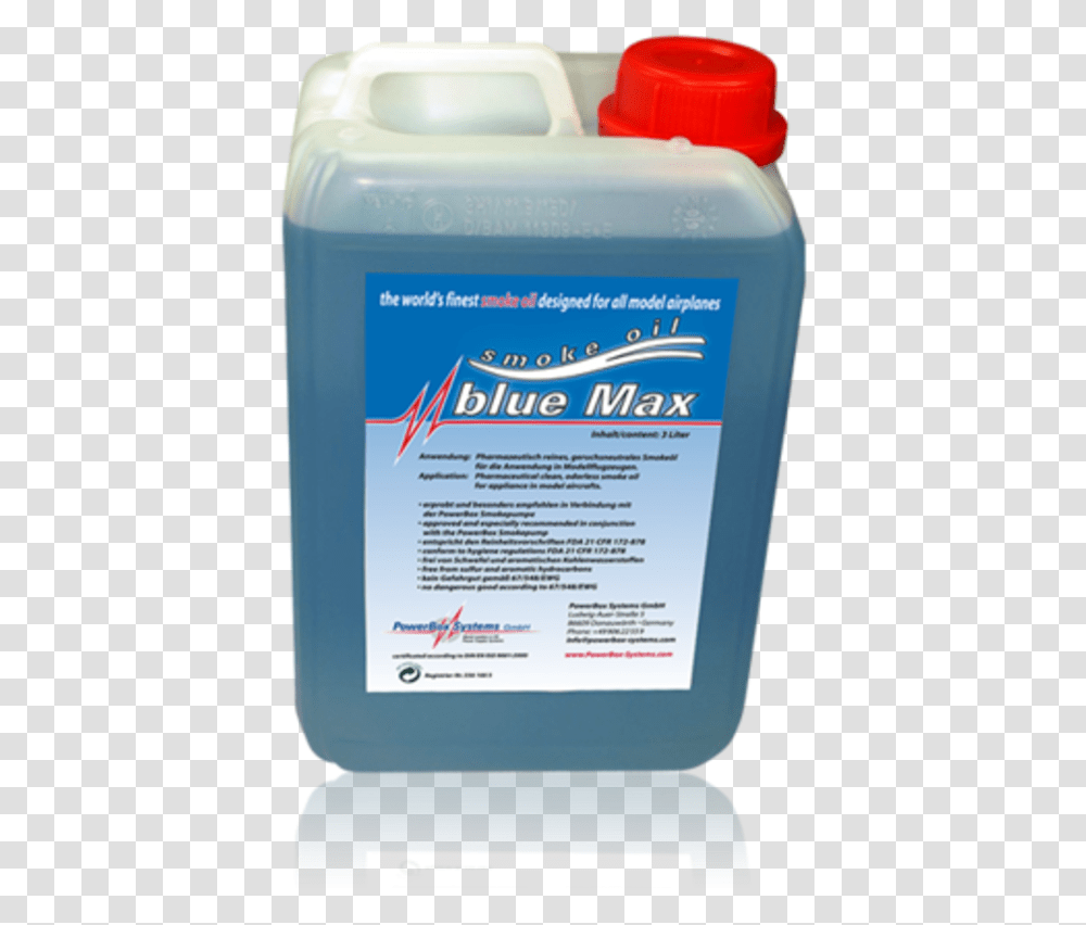 Pb Smoke Systems Oil Blue Max 3 Liter Liquide Fumigne, Beverage, Bottle, Alcohol, Liquor Transparent Png