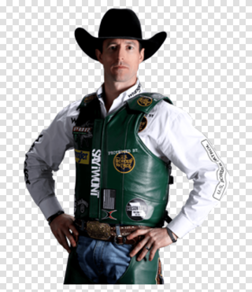 Pbr Bull Rider Sean Willingham, Sleeve, Jacket, Coat Transparent Png