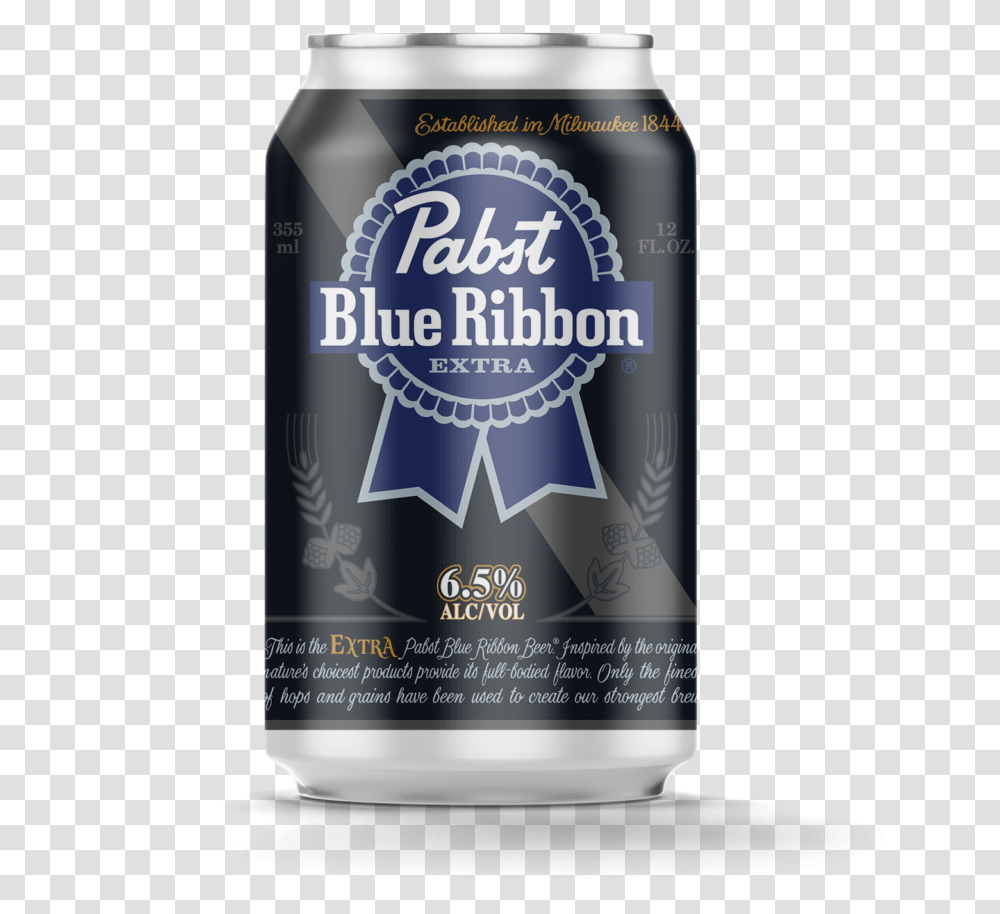 Pbr Extra Misses The Pabst Blue Ribbon, Lager, Beer, Alcohol, Beverage Transparent Png