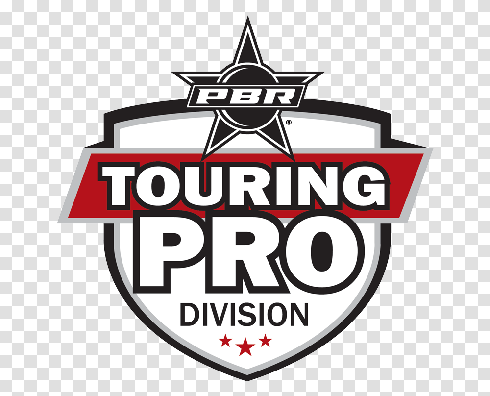 Pbr Logos Pbr Touring Pro Division, Label, Text, Symbol, Trademark Transparent Png