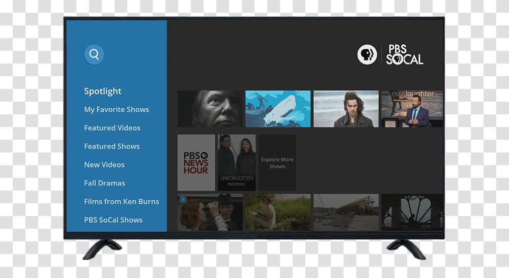 Pbs App On Amazon Fire Tv Pbs Newshour, Person, Monitor, Head, QR Code Transparent Png