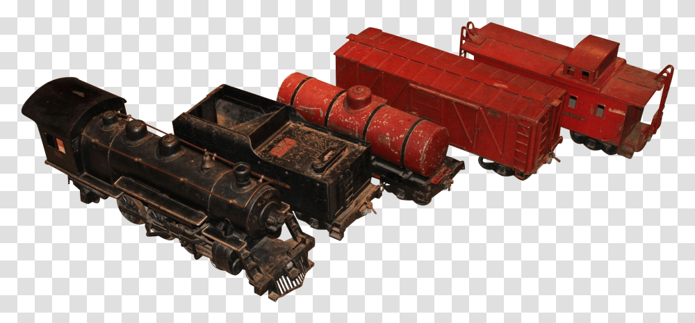 Pc Buddy L Outdoor Railroad Toy Train Set 1920 S Toy Train, Machine, Motor, Engine, Weapon Transparent Png
