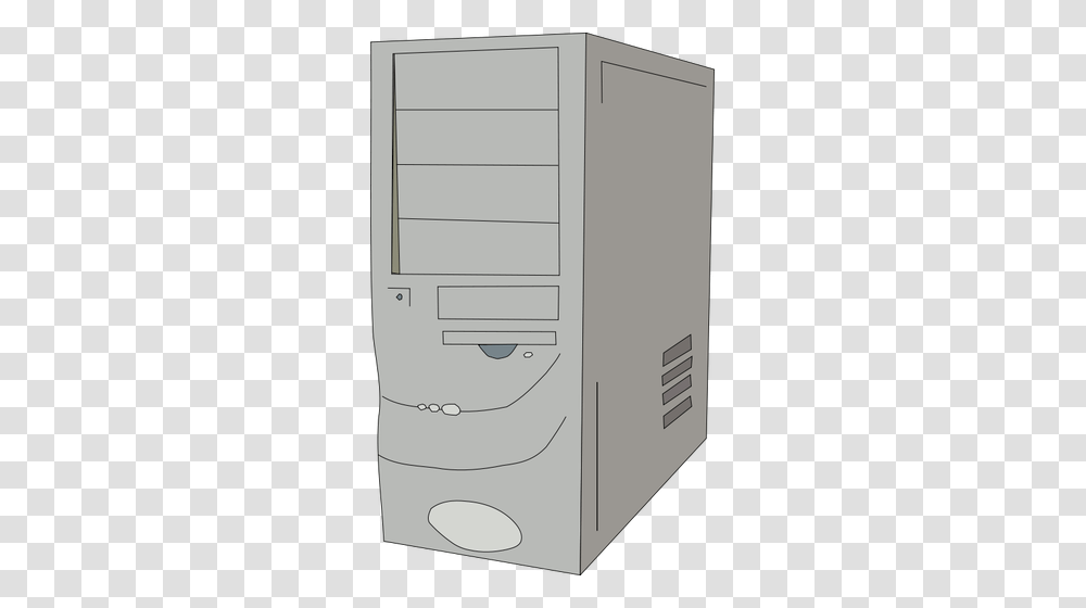 Pc Case Tower Clip Art, Computer, Electronics, Hardware, Server Transparent Png