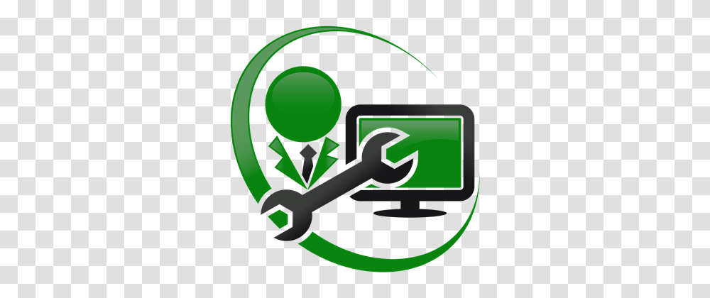 Pc Clipart Computer Center, Label, Green, Face Transparent Png