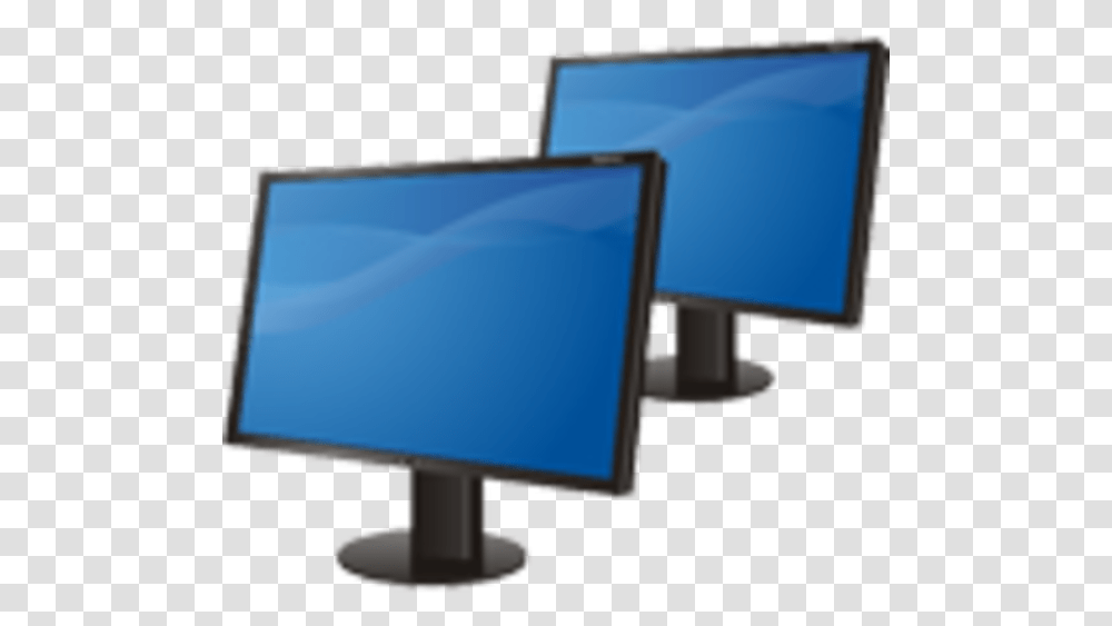 Pc Clipart Desktop Icon Multiple Computers Icon, Monitor, Screen, Electronics, Display Transparent Png