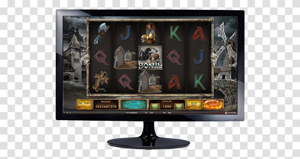 Pc Computer Monitor, Slot, Gambling, Game, Screen Transparent Png