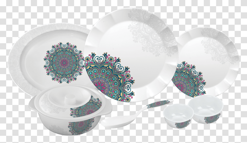Pc Dora Dinner Set Bowl, Porcelain, Pottery, Saucer Transparent Png