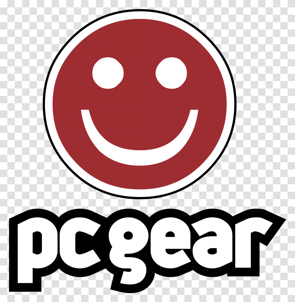 Pc Gear Logo, Trademark, Face Transparent Png