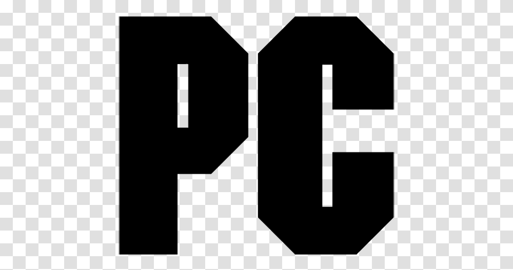 Pc Logo Pc Logo White, Gray, World Of Warcraft Transparent Png
