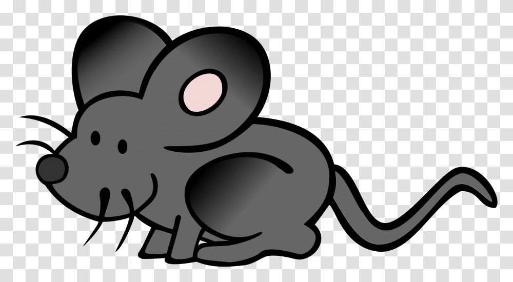 Pc Mouse Clipart Line Art, Stencil, Animal, Mammal Transparent Png