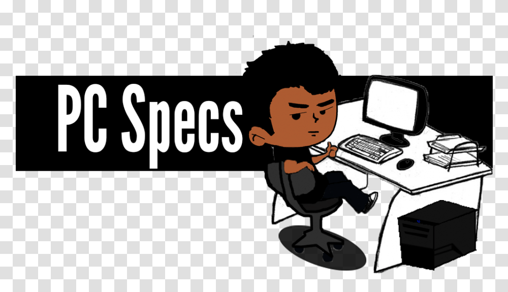 Pc Specs Twitch Logo, Person, Computer, Electronics, Musician Transparent Png
