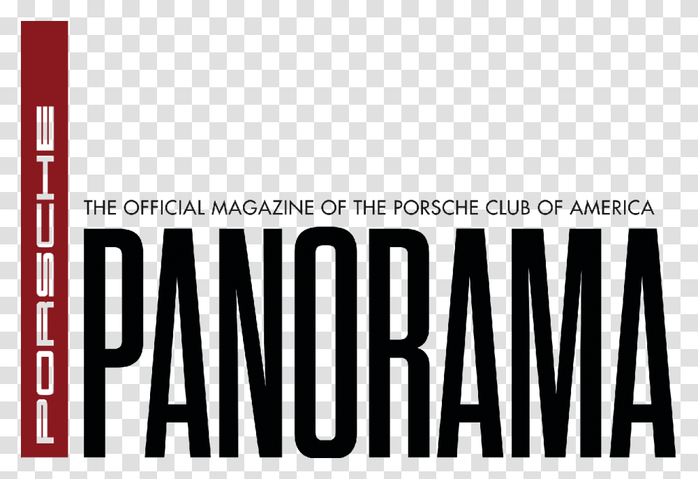Pca Appoints Panorama Editor In Chief And Director Porsche Panorama Magazine Logo, Vehicle, Transportation, License Plate Transparent Png