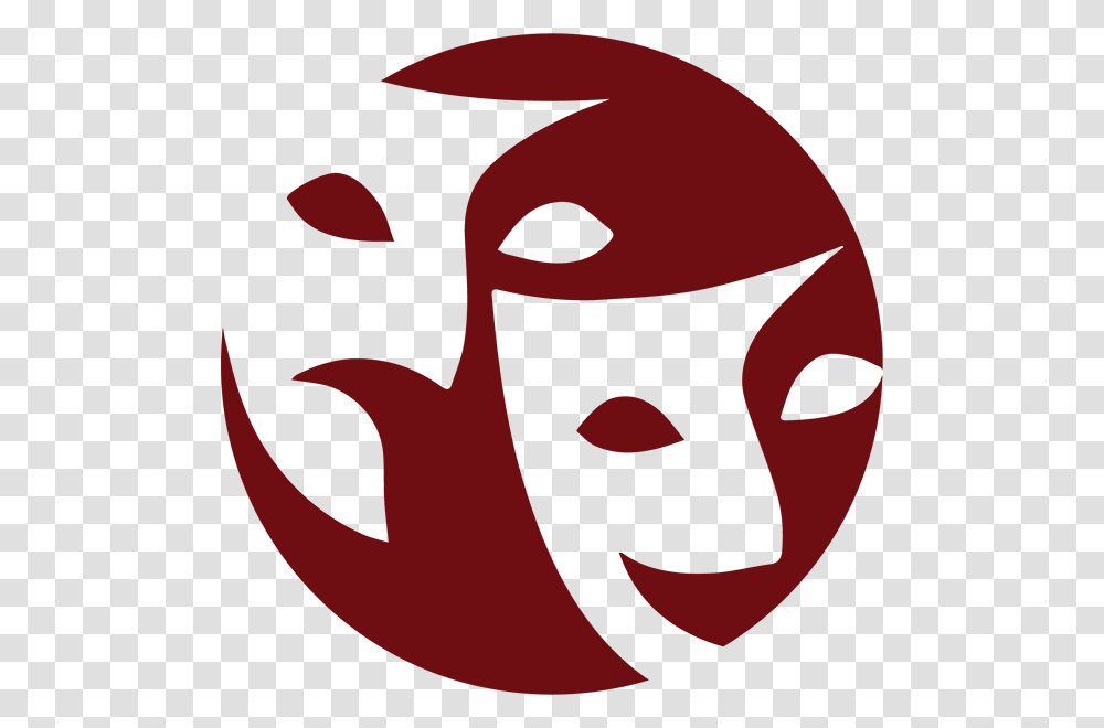 Pcg Theatrical Logo Mark, Maroon Transparent Png