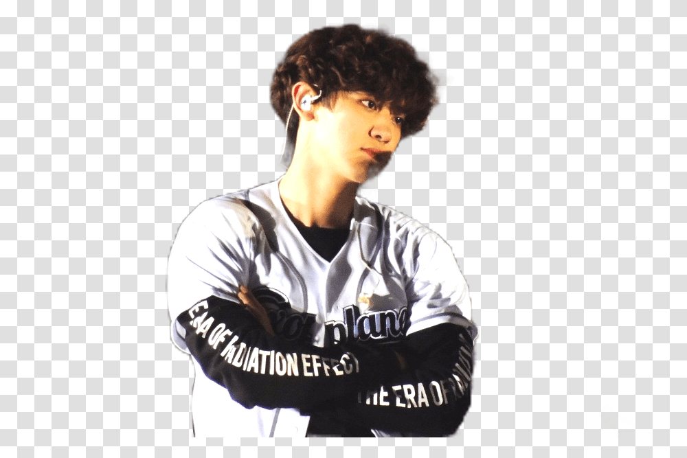 Pcy Exo Chanyeol Freetoedit, Sleeve, Person, Long Sleeve Transparent Png