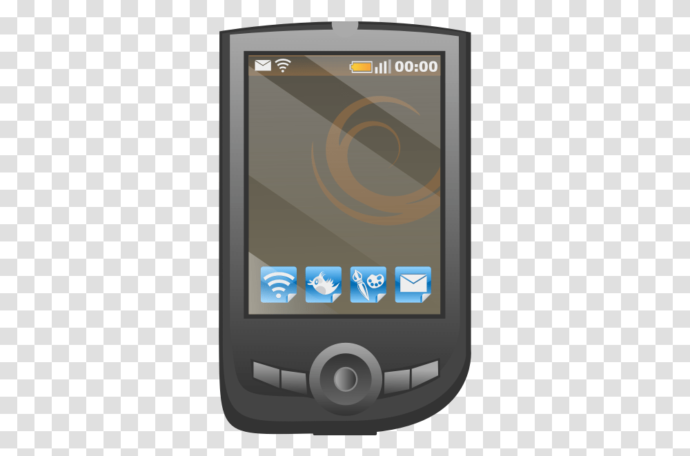 Pda Graphite Vector Image Pdas, Electronics, Phone, Mobile Phone, Cell Phone Transparent Png