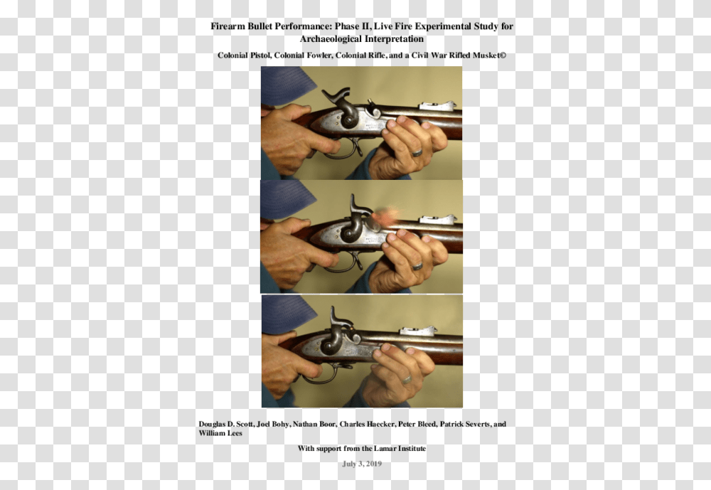 Pdf Firearm Bullet Performance Phase Ii Live Fire Metalworking Hand Tool, Handgun, Weapon, Weaponry, Person Transparent Png