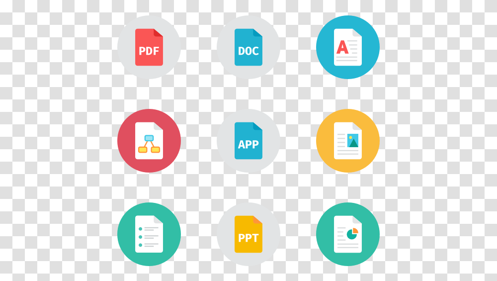 Pdf Office Icons, Label, Security Transparent Png