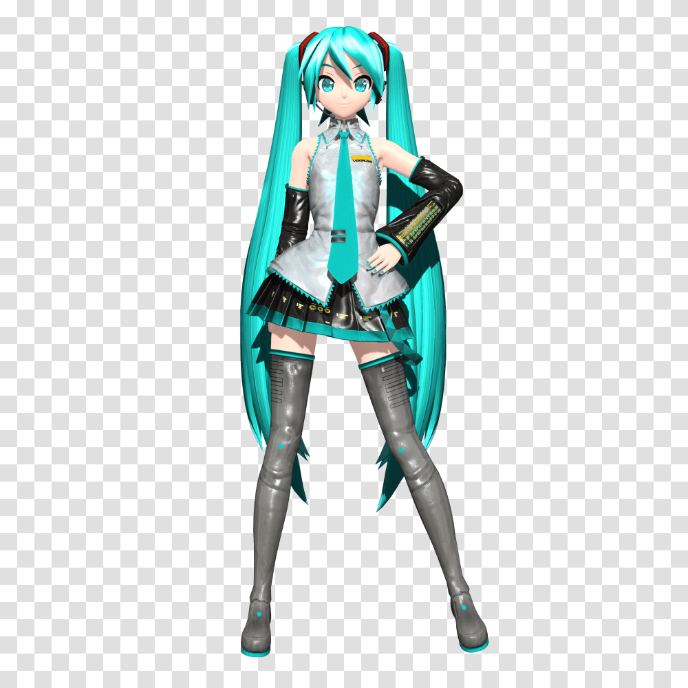 Pdftdx Default Hatsune Miku Dl, Costume, Person, Human, Manga Transparent Png